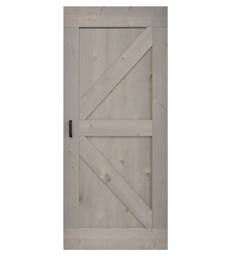 Loftdeur Douglas Vintage Grijs voor buiten