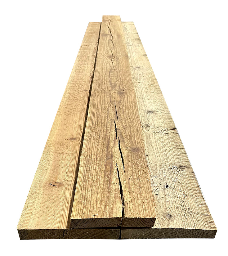 Barnwood Planken Bruin Gezaagd per m2