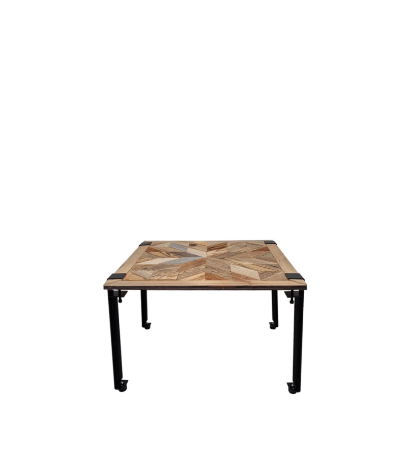 Mozaïek Tafel met Schroefbare Poot 60 x 60 x 41 cm