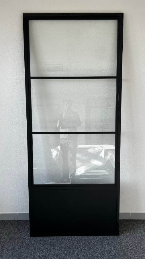 Outlet: Loftdeur Staal en Glas 100 x 235 cm