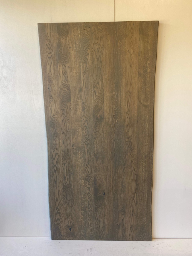 Outlet: Boomkant tafelblad 98~102 x 200,5 cm