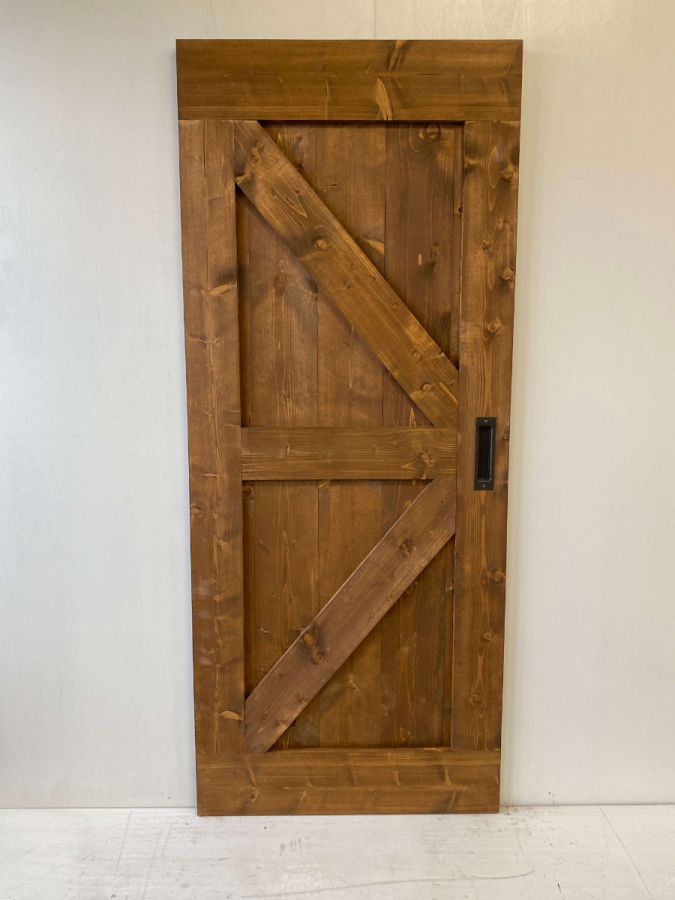 Outlet: Loftdeur Steigerhout Vintage Bruin 88 x 212 cm