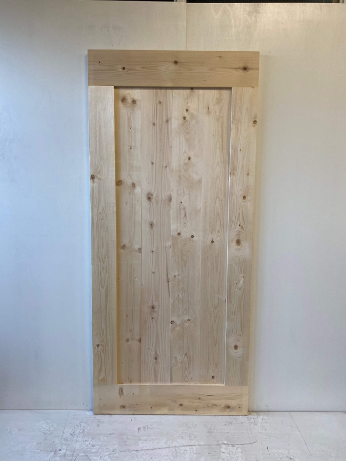 Outlet: Loftdeur Steigerhout Onbehandeld 95 x 215 cm