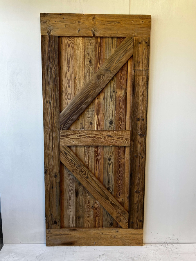 Outlet: Loftdeur Barnwood bruin 95 x 215 cm