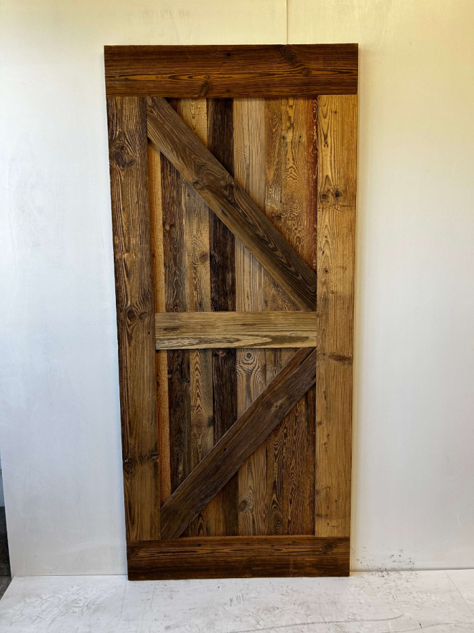 Outlet: Loftdeur Barnwood bruin 95 x 215 cm