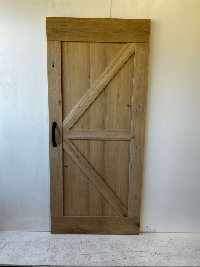 Outlet: Loftdeur Eiken 95 x 2!5 cm