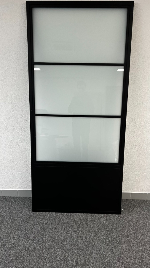 Outlet: Loftdeur Staal en Glas 100 x 215 CM