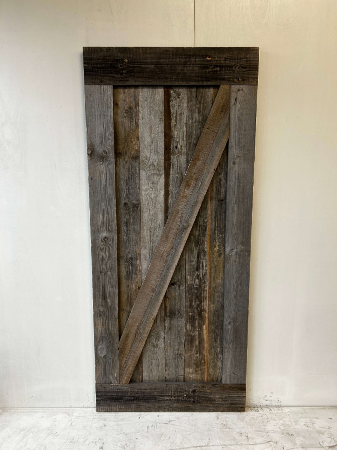 Outlet: Loftdeur Barnwood Grijs 88 x 202 cm