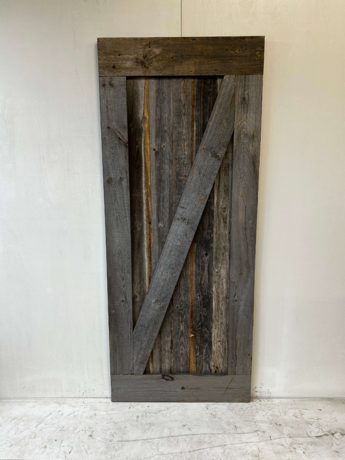 Outlet: Loftdeur Barnwood Grijs 83 x 202 cm