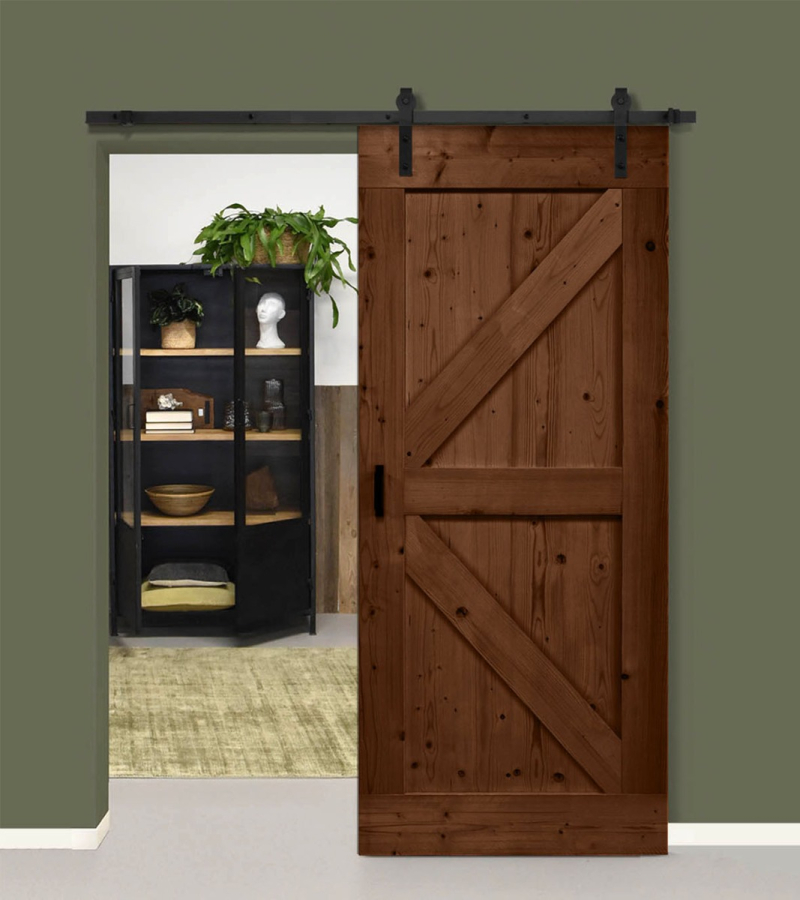 Loftdeur Steigerhout Vintage Bruin