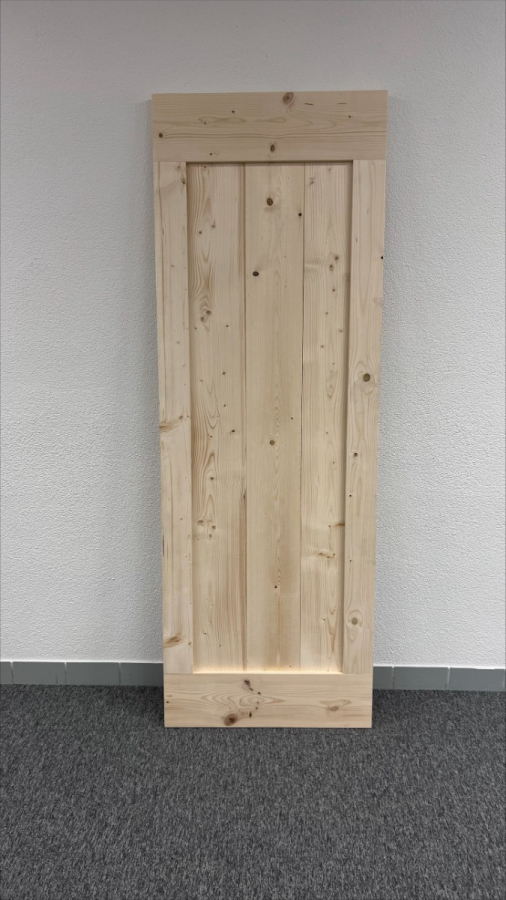 Outlet: Loftdeur Onbehandeld Steigerhout 70 x 202 cm