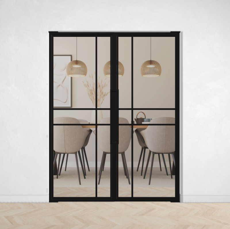 Outlet: Dubbele Taatsdeuren 6 vaks modern 2700 x 632 mm per deur