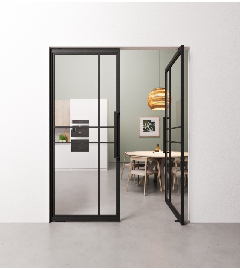 Dubbele Taatsdeur 6 vaks modern op maat gemaakt