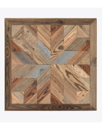 Barnwood mozaïek paneel 80x80 cm