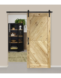 DIY houten deur in Visgraat uitvoering 95x215 cm