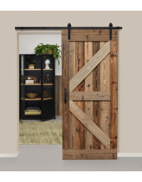 Loftdeur Barnwood Bruin