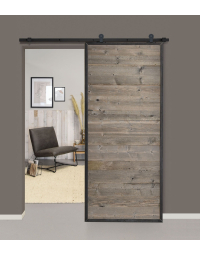 Loftdeur Barnwood Raw Steel - Grijs