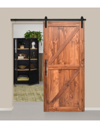 DIY houten deur in Vintage bruin 95x215 cm