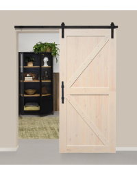 DIY houten deur in Vintage wit 95x215 cm