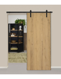 Loftdeur Eiken Steel Strips