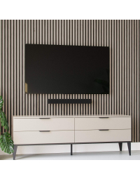 Akoestisch paneel Grey Oak