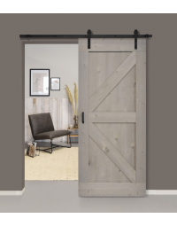 Loftdeur Steigerhout Vintage Grijs