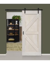 Loftdeur Steigerhout Vintage Wit