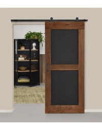 Loftdeur Steigerhout met Krijtbord