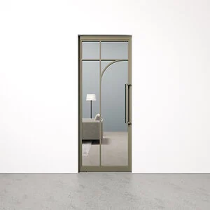 Taatsdeur Classic Arc olijfgrijs