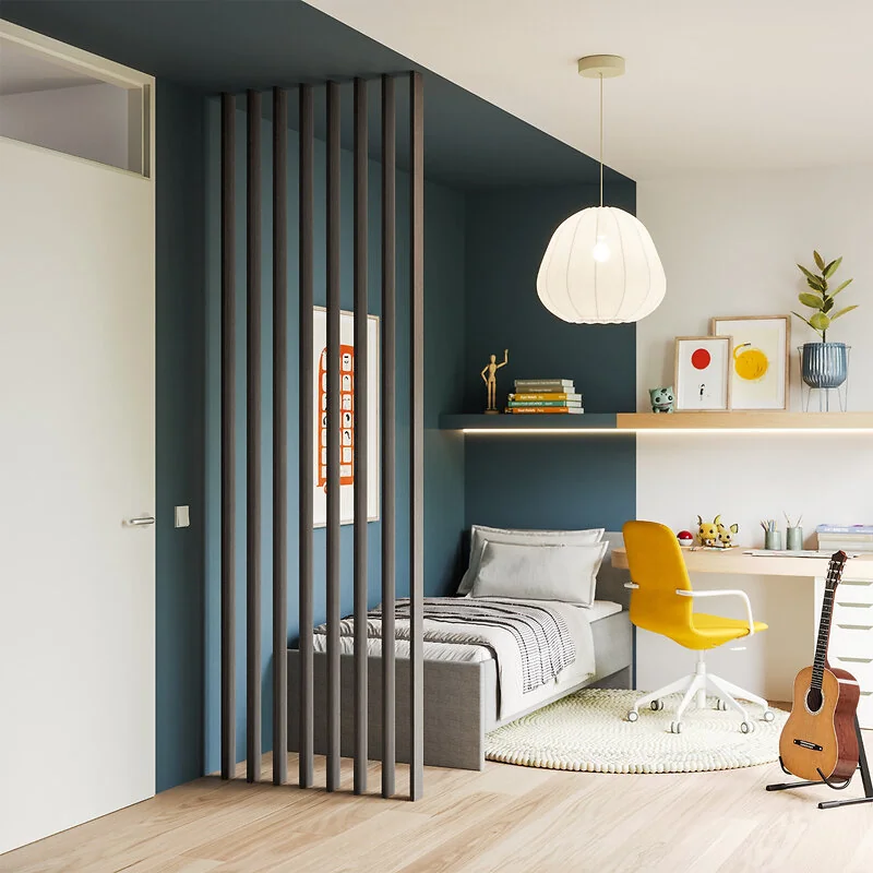 Roomdivider Grey Oak