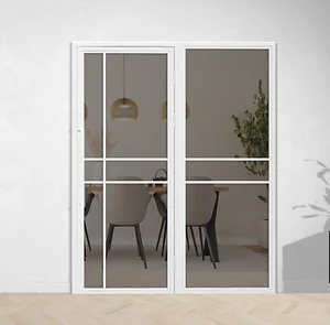 Outlet: Binnendeur met kozijn en zijpaneel 2152 x 1200 mm