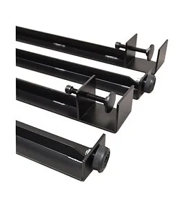 Schroefbare tafel- en bureaupoot 41 cm