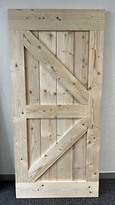 Outlet: Loftdeur Onbehandeld Steigerhout 95 x 202 cm