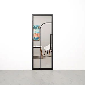 Binnendeur Arc zwart 