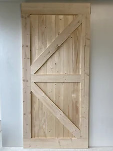Outlet: Loftdeur Nieuw Steigerhout 120 x 260 cm