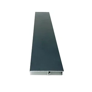 Barnwoodweb Afdekkap voor Schuifdeursysteem Aluminium Modern