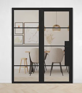 Outlet: Binnendeur met zijpaneel 4 vaks 1499 x 2298 mm