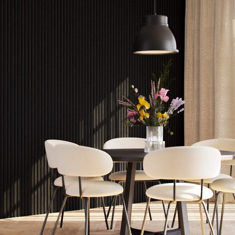Akoestisch paneel Black Matte