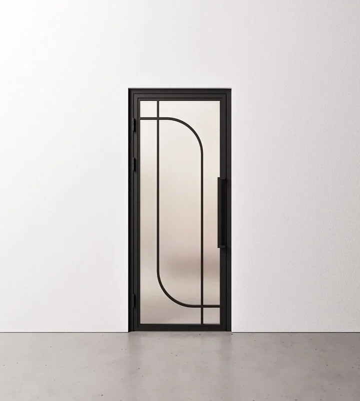 Binnendeur Staal en Glas Elegant