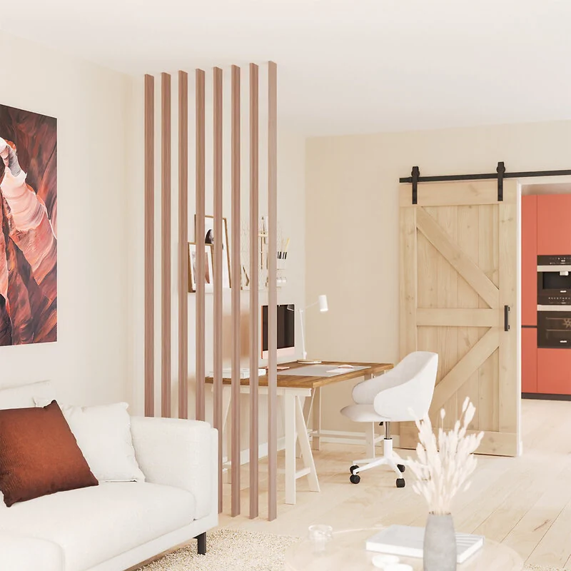 Roomdivider Walnut
