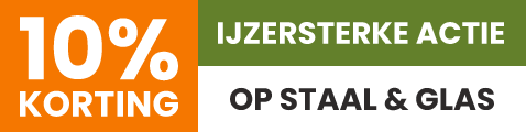 Taatsdeur 1 vaks op maat gemaakt