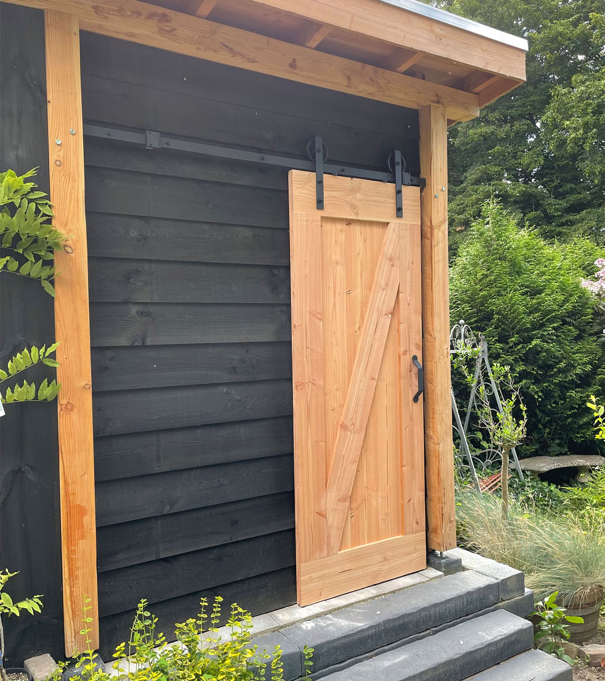 Loftdeur buiten